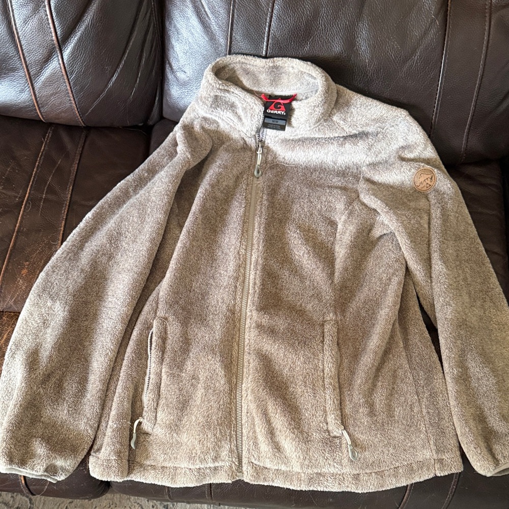 Gray Fleece Jacket